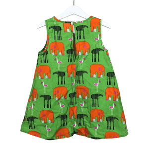 Unisex Marimekko - Mitteveniv kleit, suurus 104 - 110 - Roheline (2)