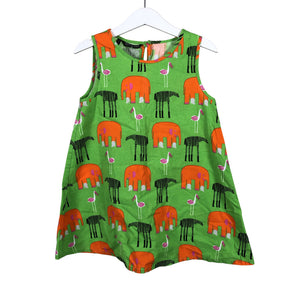 Unisex Marimekko - Mitteveniv kleit, suurus 104 - 110 - Roheline (1)