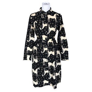 Unisex Marimekko - Mitteveniv kleit, suurus 40 - Must (1)