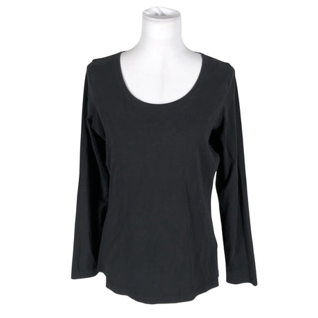 Unisex Lindex - Trikotaažist pluus, suurus 40 - Must ()