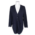 Unisex O.I.S - Kardigan, suurus 40 - Sinine ()