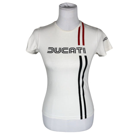 Unisex Ducati - T-särk, suurus 36 - Valge ()