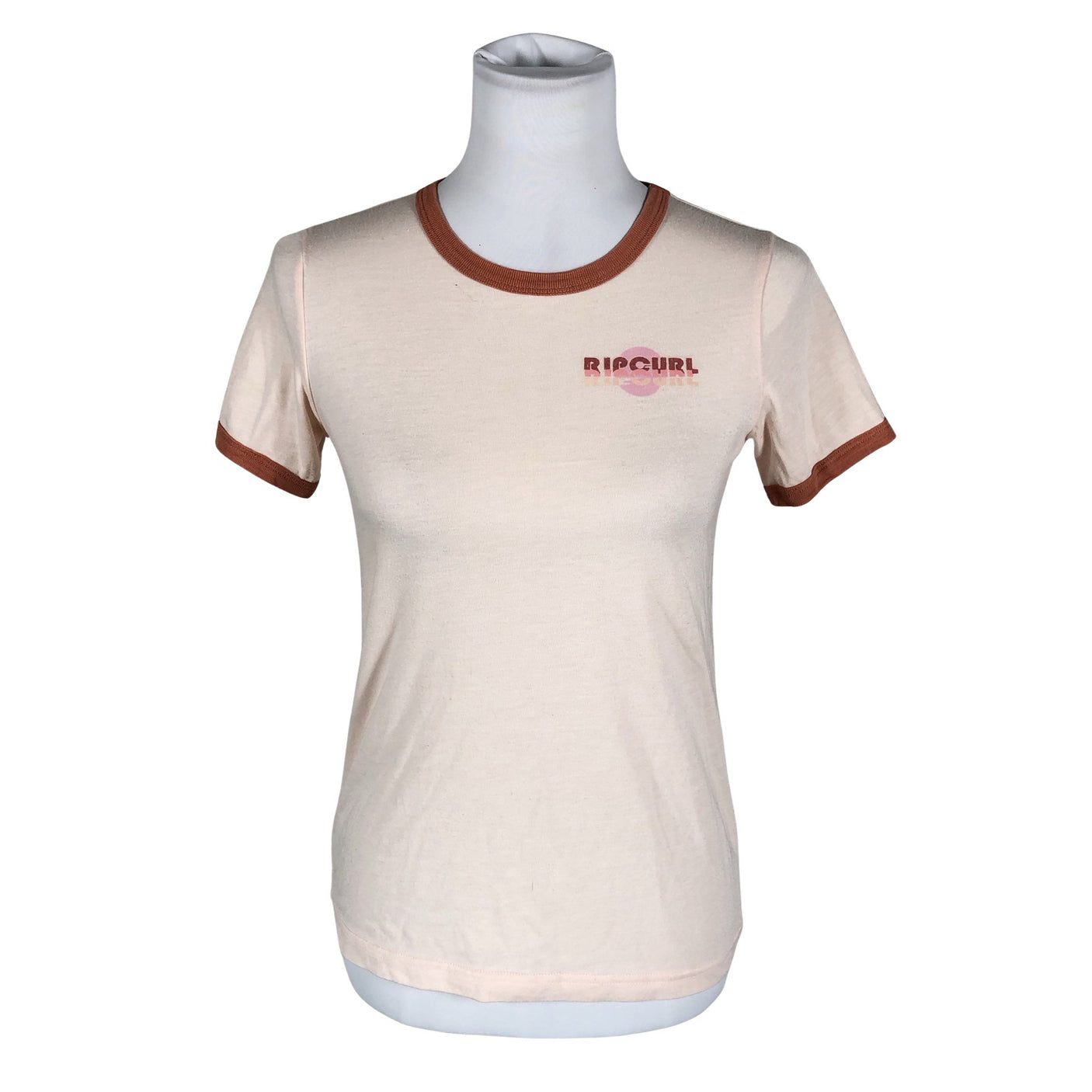 Unisex Rip Curl - T-särk, suurus 36 - Heleroosa (1)