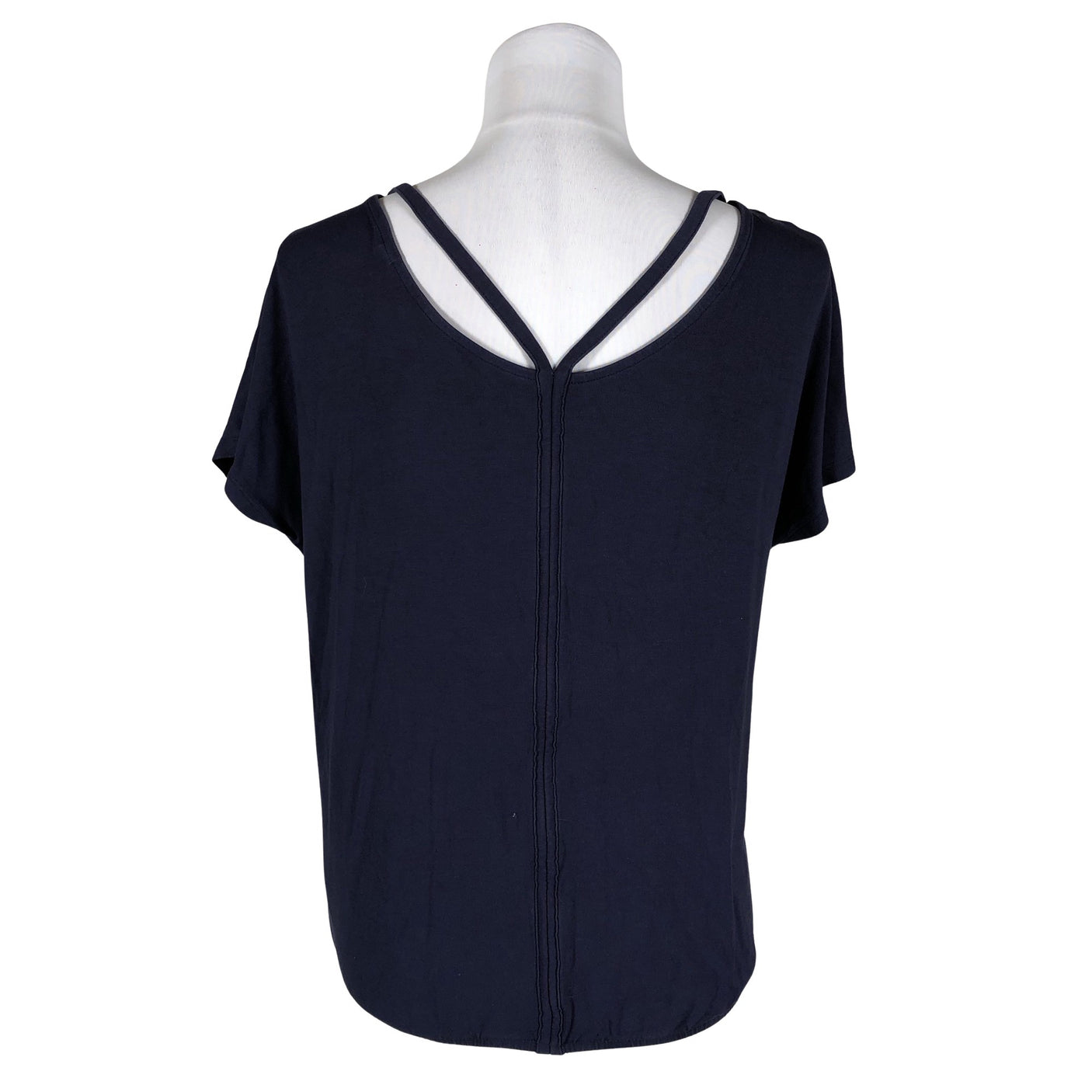 Unisex s.Oliver - Trikotaažist pluus, suurus 36 - Sinine (2)