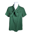 Unisex mint&berry - Lühikeste käistega pluus, suurus 36 - Roheline ()