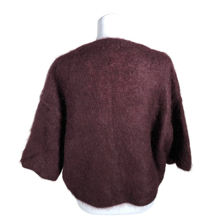 Unisex Bypias - Kampsun, suurus 40 - Veinipunane (2)