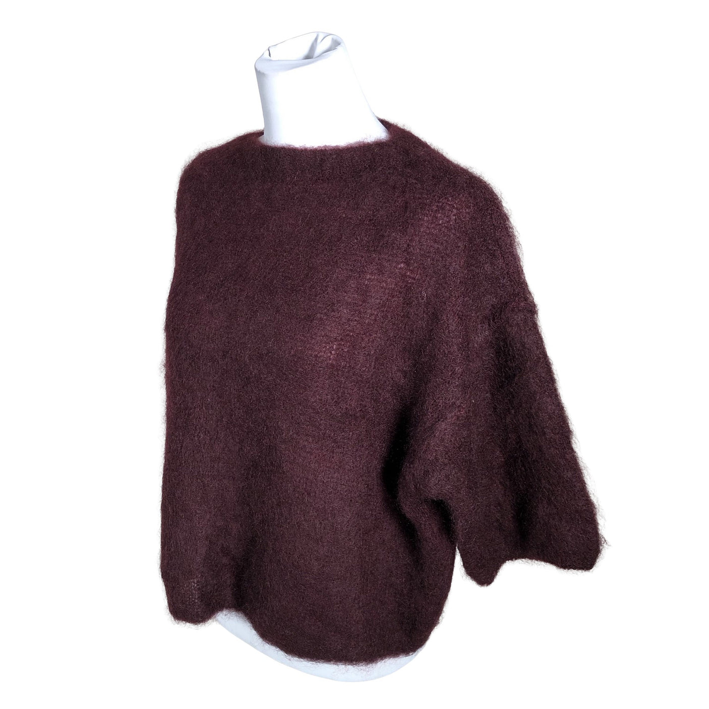 Unisex Bypias - Kampsun, suurus 40 - Veinipunane (3)