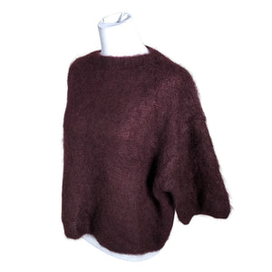 Unisex Bypias - Kampsun, suurus 40 - Veinipunane (3)