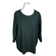 Unisex Aarrelabel - Trikotaažist pluus, suurus 46 - Roheline ()