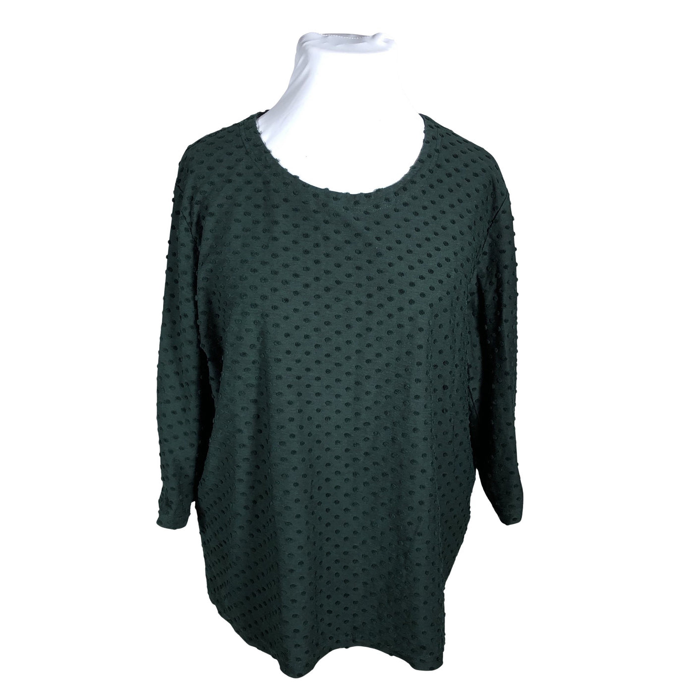 Unisex Aarrelabel - Trikotaažist pluus, suurus 46 - Roheline (1)