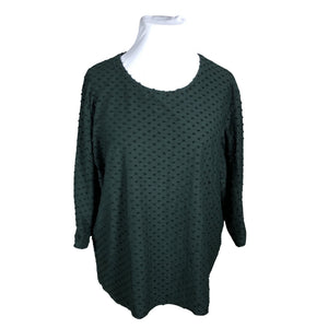 Unisex Aarrelabel - Trikotaažist pluus, suurus 46 - Roheline (1)