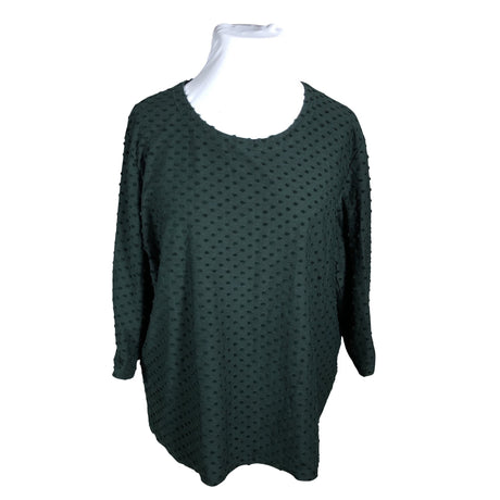 Unisex Aarrelabel - Trikotaažist pluus, suurus 46 - Roheline ()