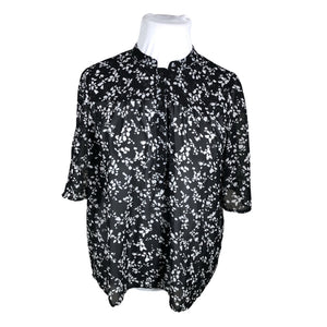 Unisex Esprit - Lühikeste käistega pluus, suurus 42 - Must (1)
