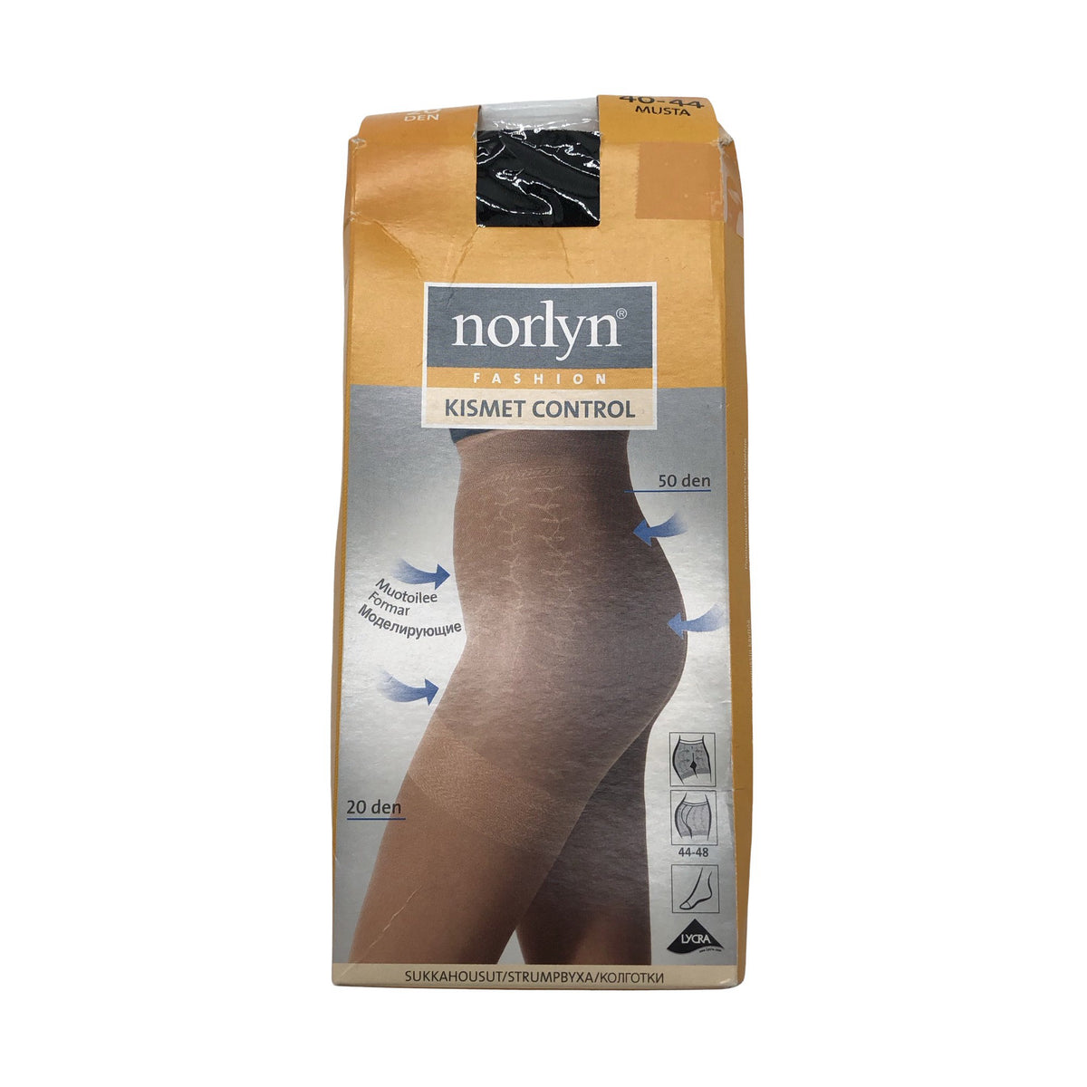 Unisex Norlyn - Sukkpüksid, õhukesed, suurus 40 - Must (1)