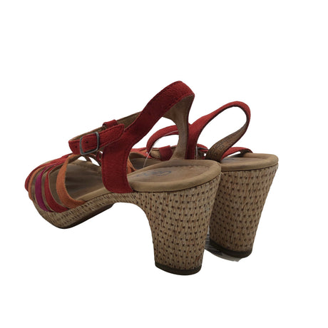 Unisex Gabor - Kontsaga rihmikud, suurus 38 - Punane (2)