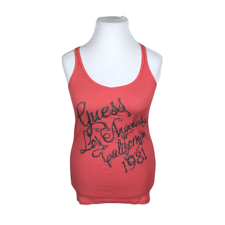 Unisex Guess - Trikotaažist topp, suurus 42 - Punane ()