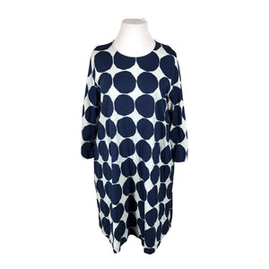 Unisex Marimekko - Trikotaažist kleit, suurus 44 - Sinine (1)