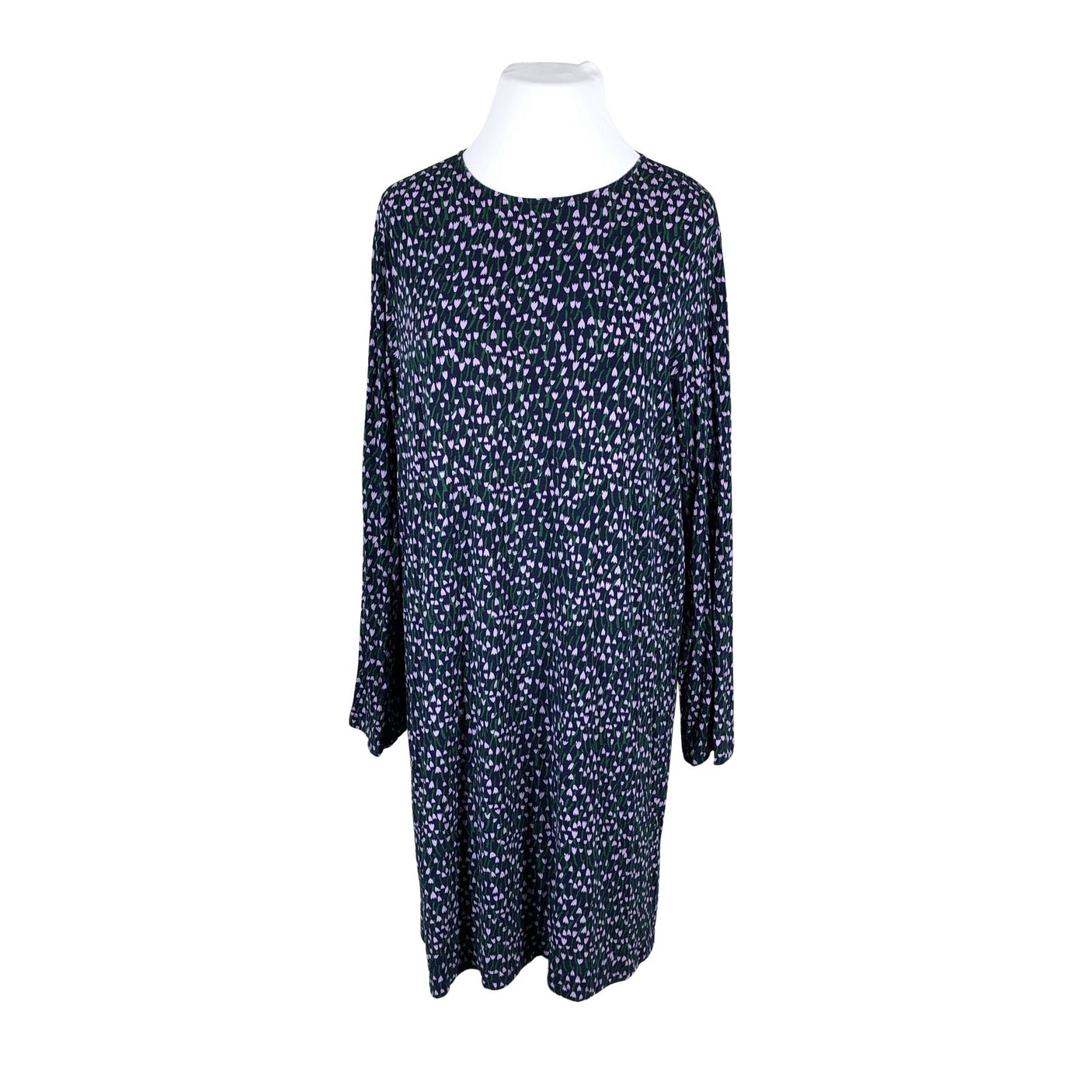 Unisex Marimekko - Trikotaažist kleit, suurus 46 - Sinine (1)