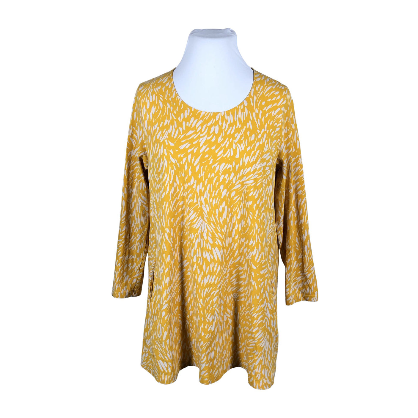 Unisex NOSH - Trikotaažist tuunika, suurus 50 - Kollane (1)