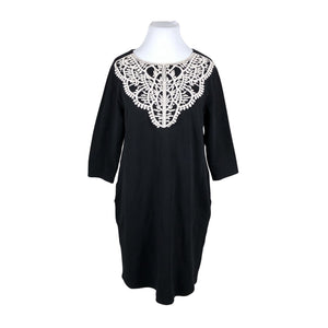 Unisex Lumoan - Trikotaažist kleit, suurus 48 - Must (1)