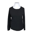 Unisex Ril's - Trikotaažist pluus, suurus 44 - Must ()