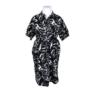 Unisex Nanso - Mitteveniv kleit, suurus 42 - Must (1)