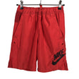 Unisex Nike - Lühikesed spordipüksid, suurus 128 - 134 - Punane ()