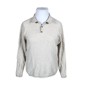 Unisex Massimo Dutti - Trikotaažist pluus, suurus 42 - Beige (1)