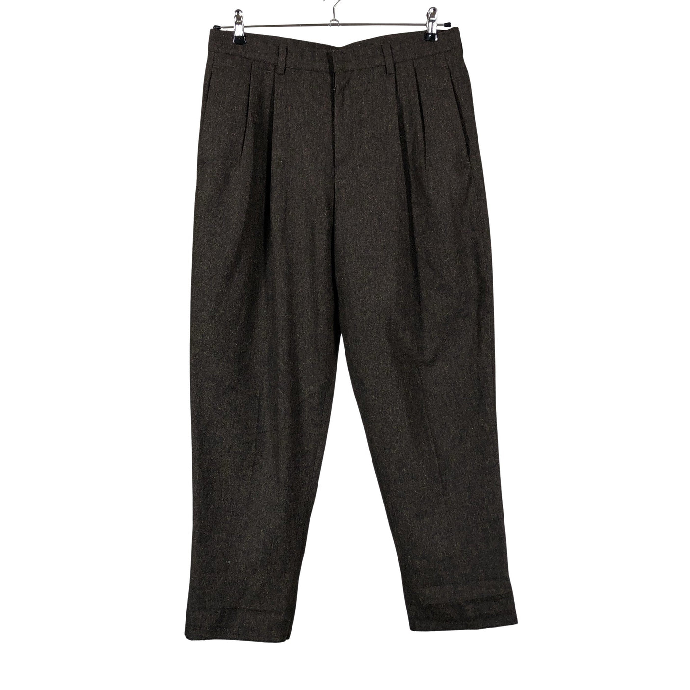 Unisex Olive - Mittevenivad püksid, suurus L - Pruun (1)