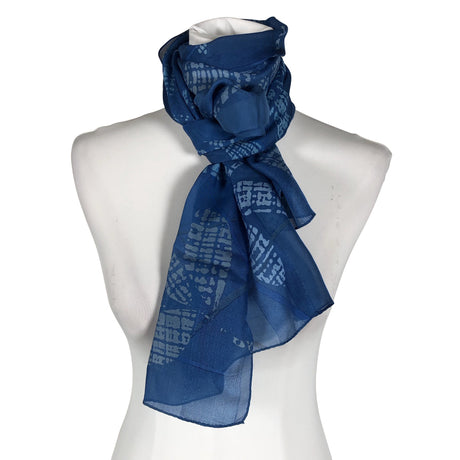 Unisex Marja Kurki - Õhuke sall, suurus Midi - Sinine ()