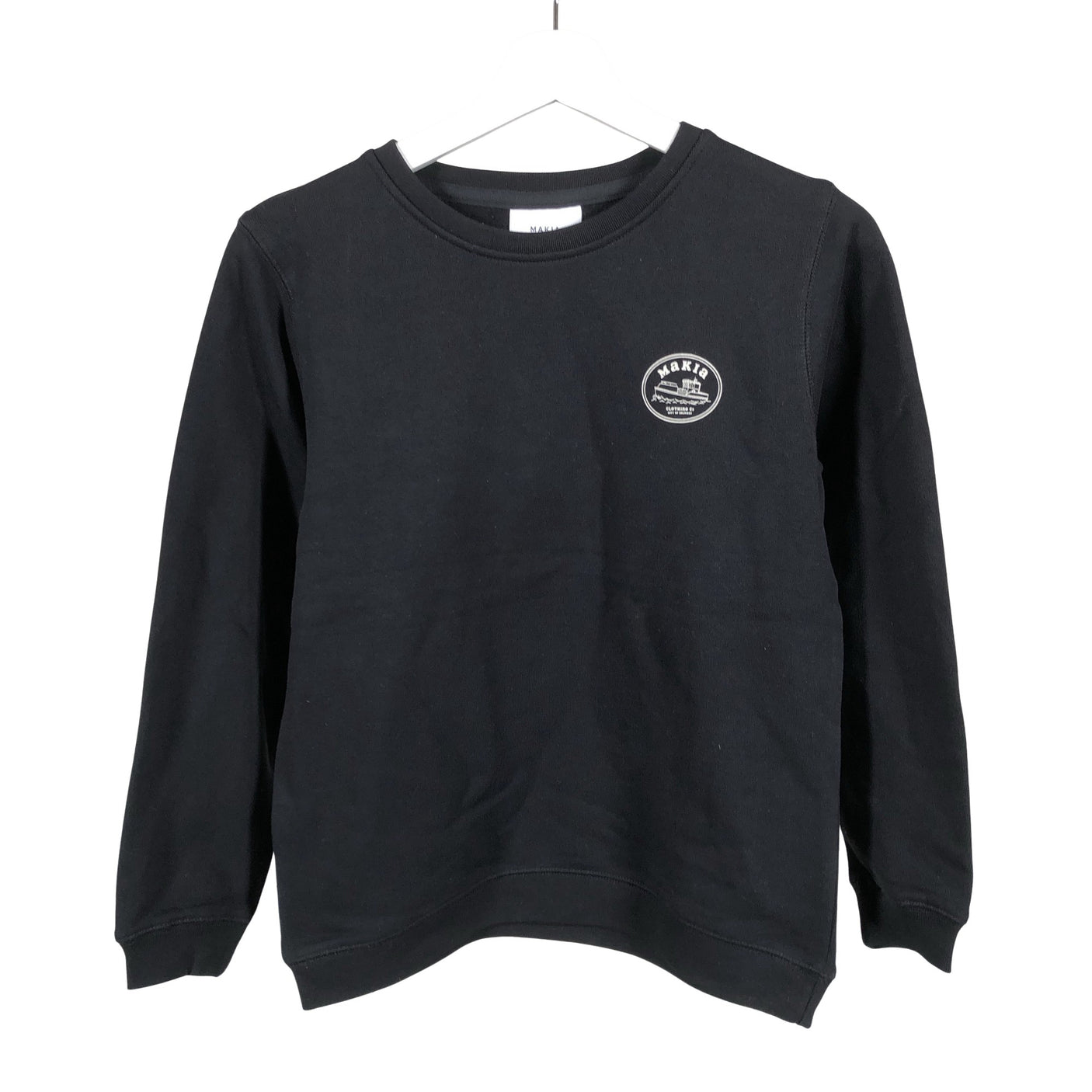 Unisex Makia - Dressikangast pluus, suurus 146 - 152 - Must (1)