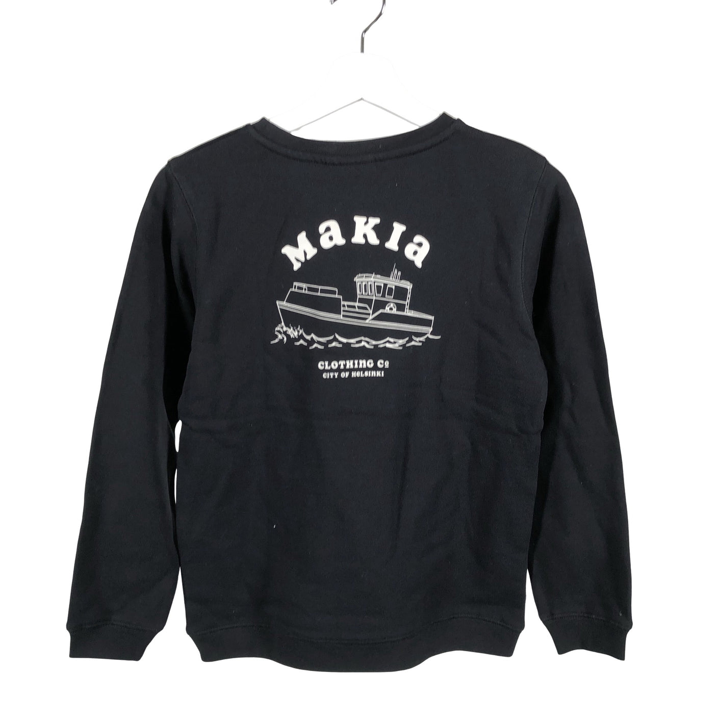 Unisex Makia - Dressikangast pluus, suurus 146 - 152 - Must (2)