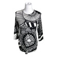 Unisex Marimekko - Trikotaažist pluus, suurus 38 - Must ()