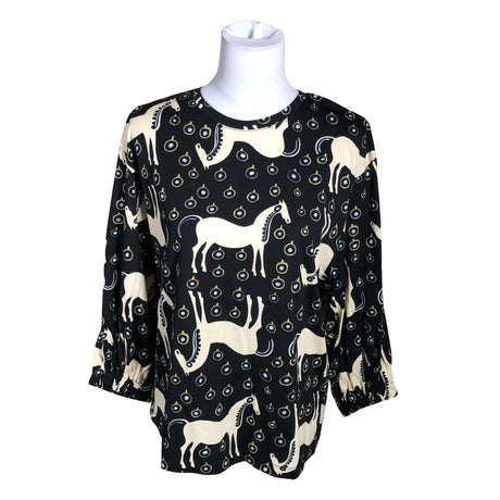 Unisex Marimekko - Trikotaažist pluus, suurus 38 - Must ()
