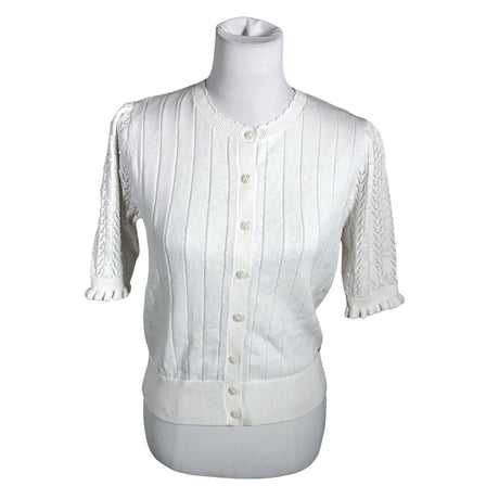 Unisex Holly & Whyte by Lindex - Kardigan, suurus 38 - Valge ()