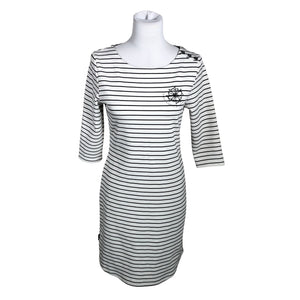 Unisex Torstai - Trikotaažist kleit, suurus 34 - Valge (1)