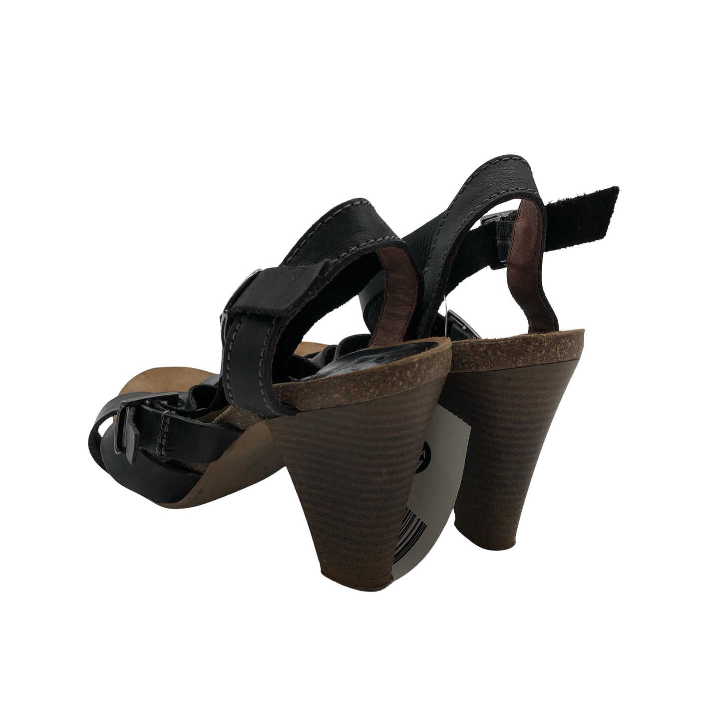 Unisex Ten Points - Kontsaga rihmikud, suurus 38 - Must (2)