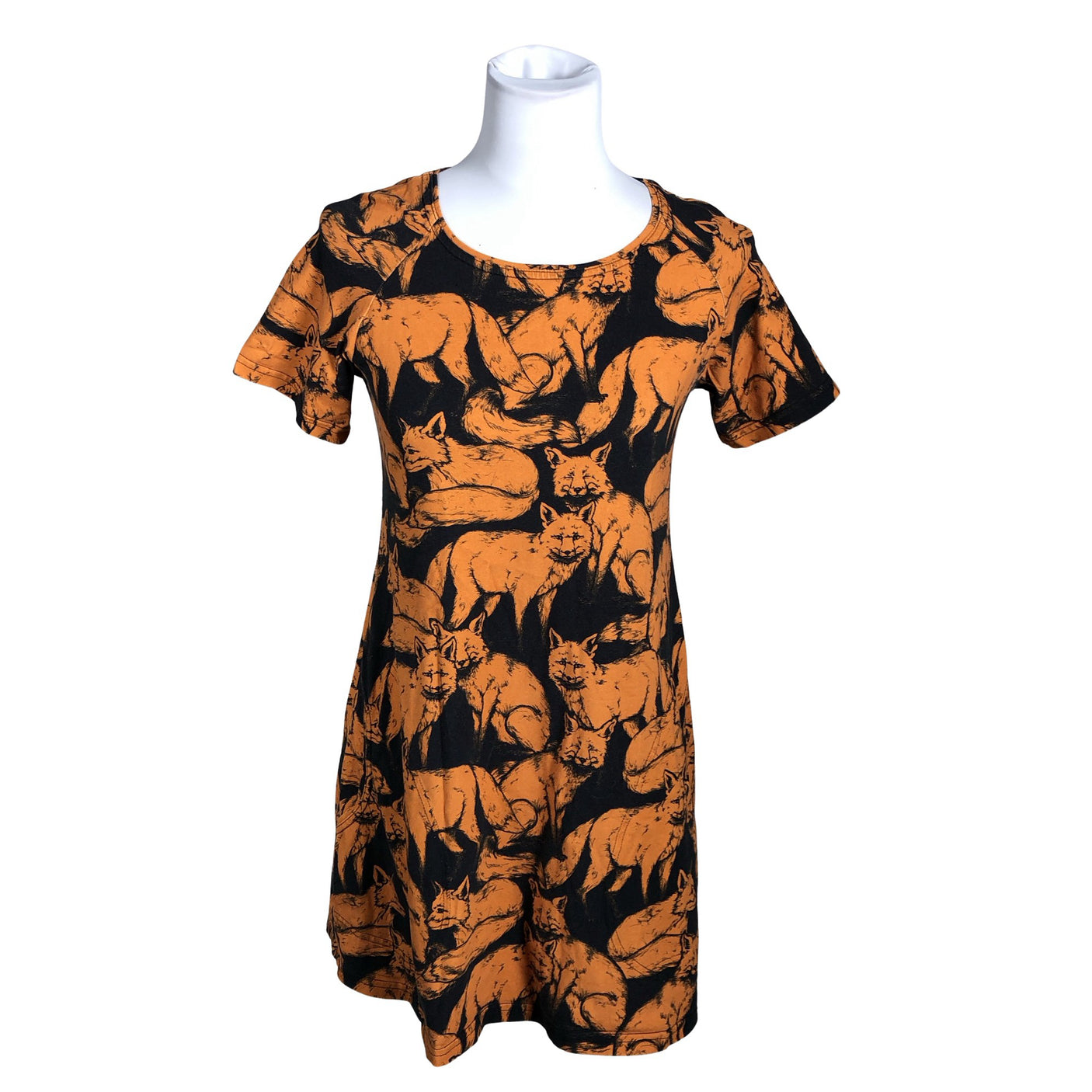 Unisex Ehta - Trikotaažist tuunika, suurus 36 - Oranž (1)