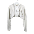 Unisex Kinderit - Kootud boolero, suurus 134 - 140 - Valge ()