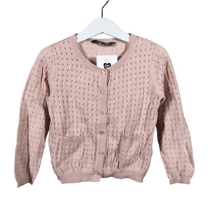 Unisex Lindex - Kardigan, suurus 98 - 104 - Heleroosa (1)