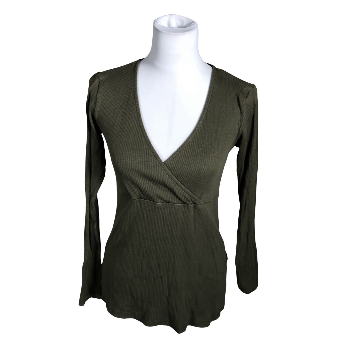 Unisex Mama Licious - Trikotaažist pluus, suurus 38 - Roheline (1)