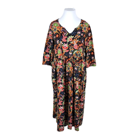 Unisex Ulla Popken - Trikotaažist kleit, suurus 42 - Must ()