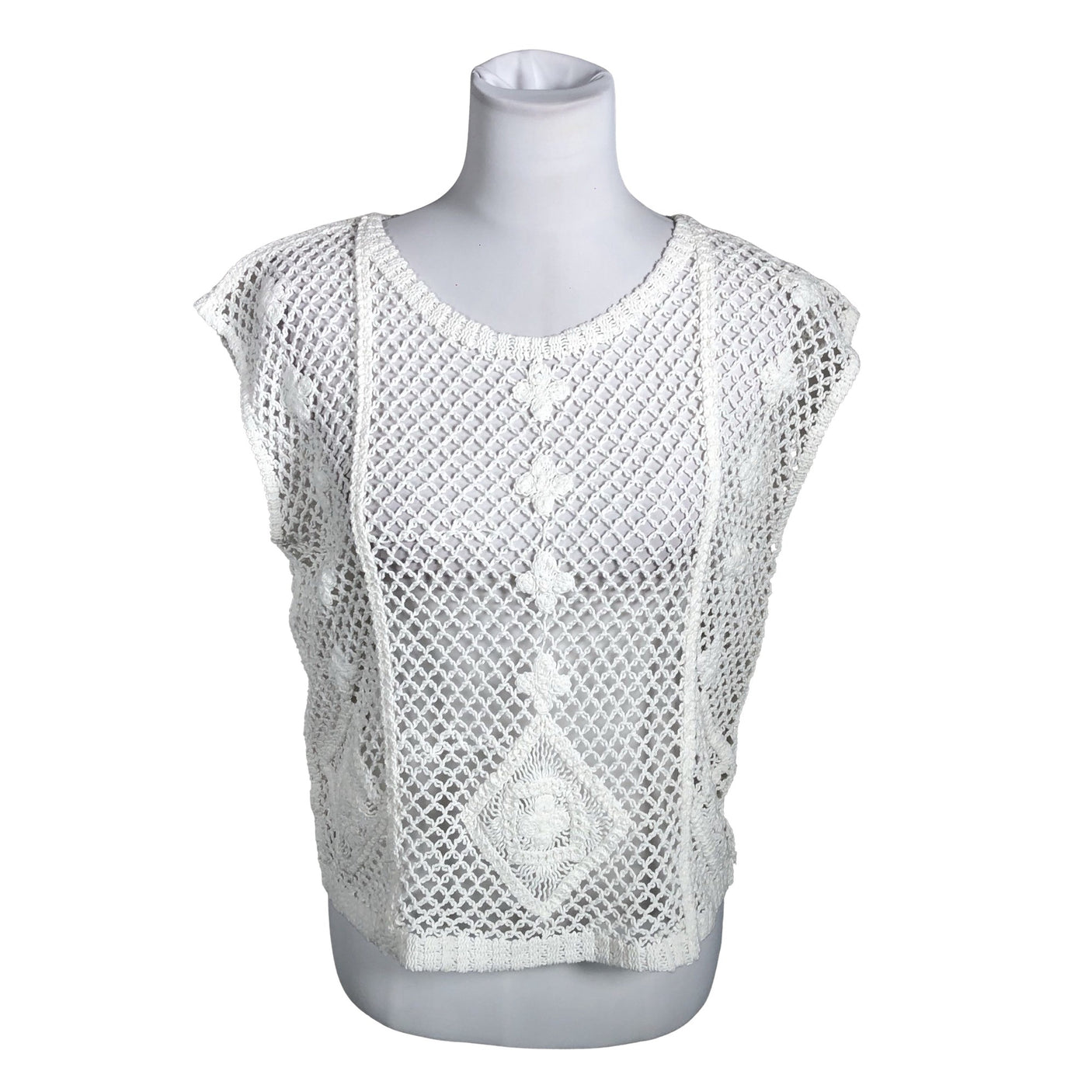 Unisex Esqualo - Topp, suurus 40 - Valge (1)