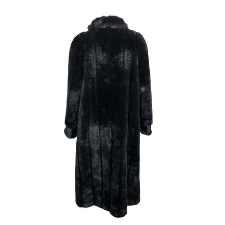 Unisex M.I.C - Kunstkarusnahast mantel, suurus 38 - Must (2)