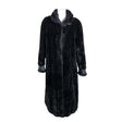 Unisex M.I.C - Kunstkarusnahast mantel, suurus 38 - Must ()