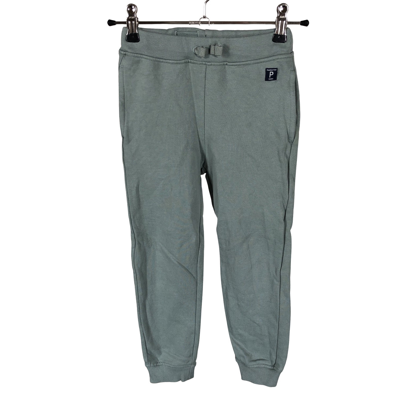 Unisex Polarn O. Pyret - Dressikangast püksid, suurus 110 - 116 - Roheline (1)