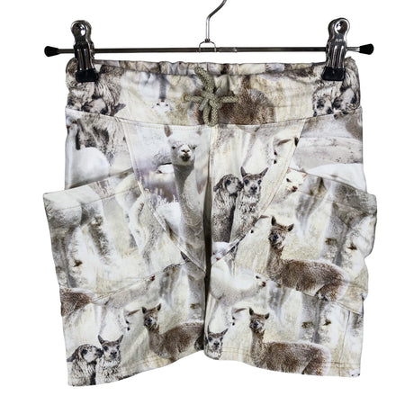 Unisex Gugguu - Dressikangast lühikesed püksid, suurus 116 - 122 - Beige ()