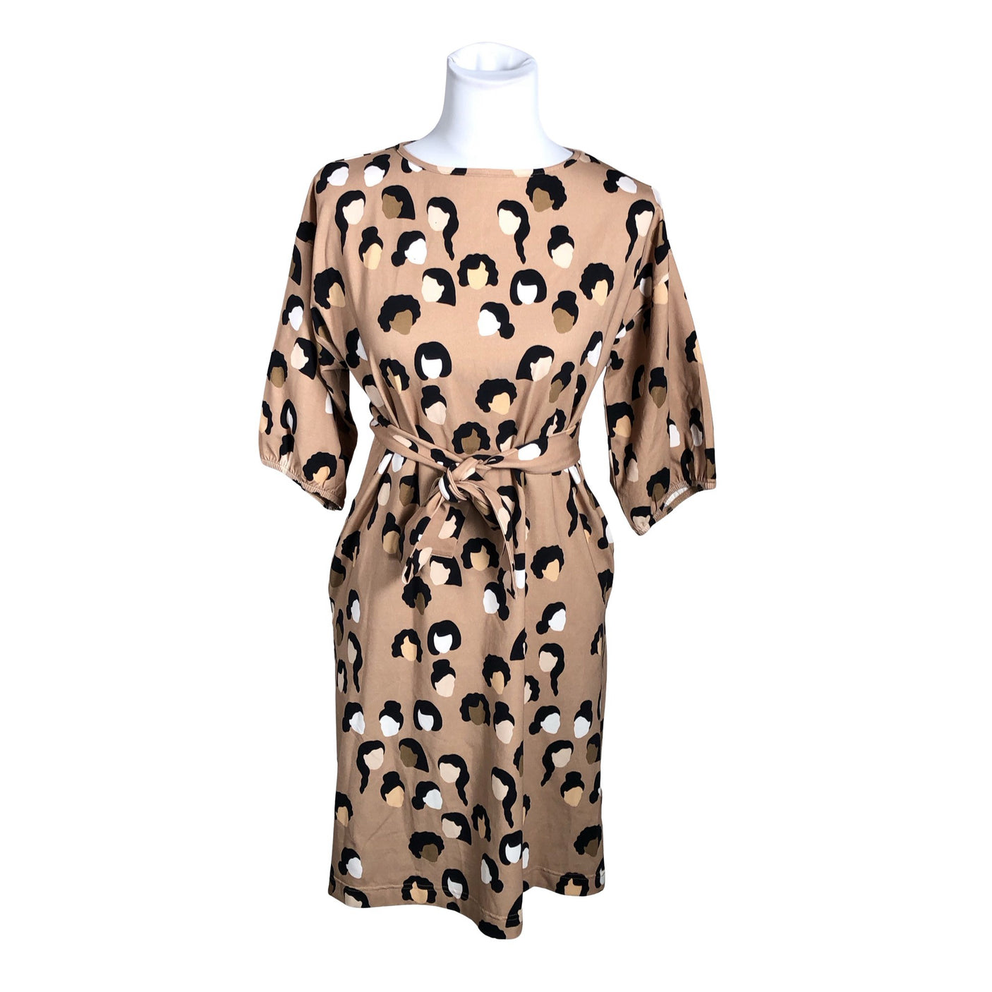 Unisex Yo Zen - Trikotaažist kleit, suurus 34 - Pruun (1)