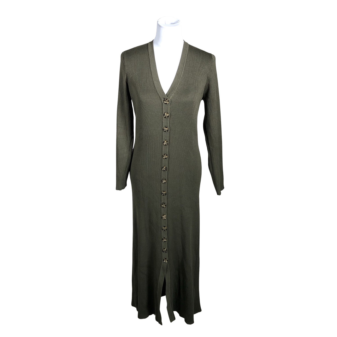 Unisex Lindex - Kootud kleit, suurus 40 - Roheline (1)