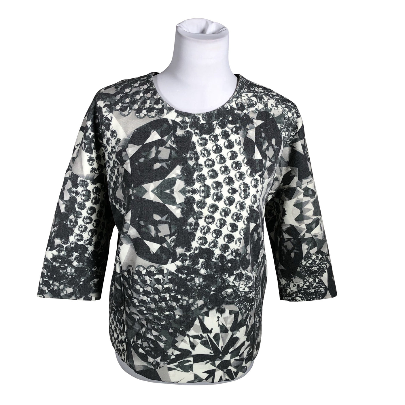 Unisex Charlotte Eskildsen - Dressikangast pluus, suurus 36 - Hall (1)